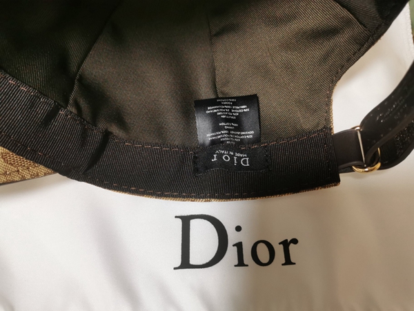 ブランド帽子素材ディテール